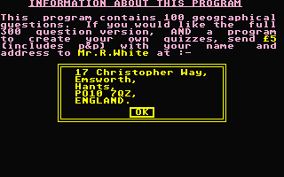 Geography Quiz — screenshot 1